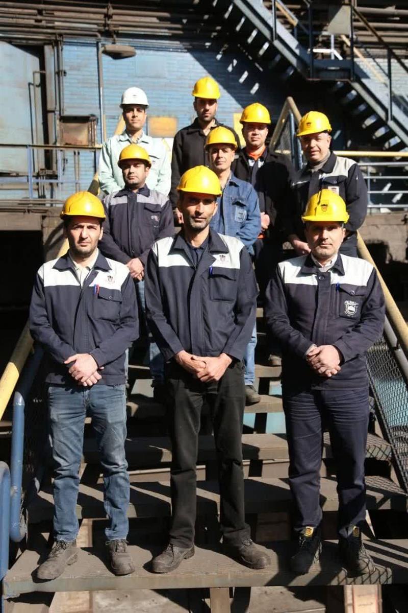 با هدف افزایش تولید خط بخار اختصاصی کوره بلند یک ذوب آهن اصفهان احداث شد