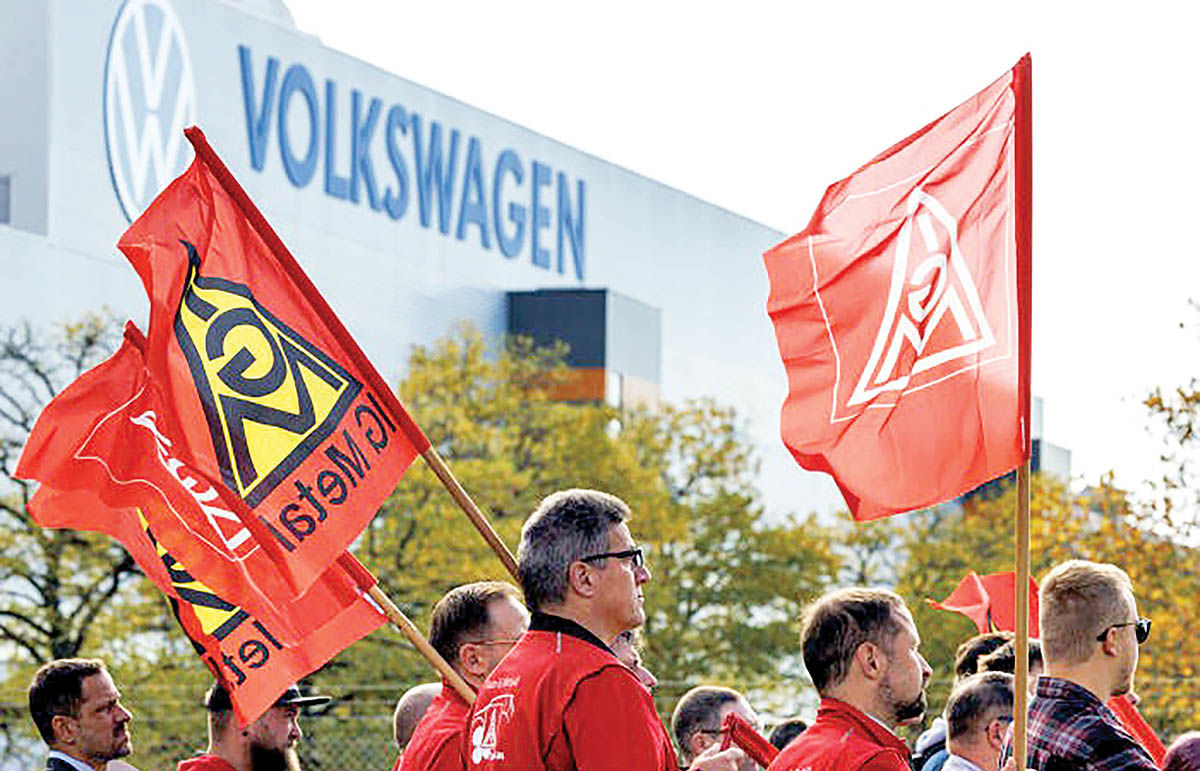 توافق فولکس‌ واگن با اتحادیه‌ کارگری