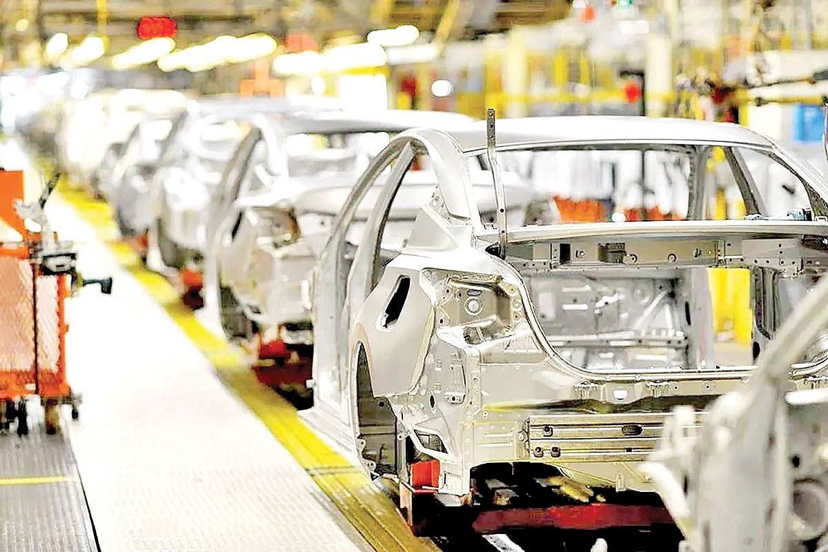 روند نزولی شاخص تولید و فروش خودرو و قطعات