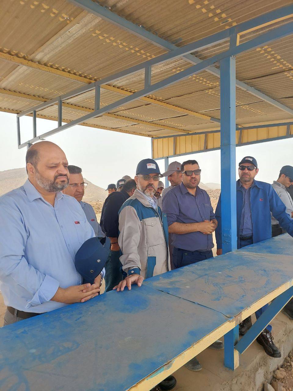 در راستای پایش‌های مستمر ایمپاسکو انجام شد؛  بازدید مدیر نظارت ایمپاسکو از مجتمع سنگ آهن جلال‌ آباد زرند