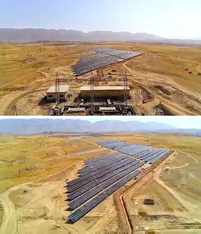 الوعده وفا؛ فاز اول نیروگاه خورشیدی بهبهان فولاد خوزستان در آستانه بهره‌برداری