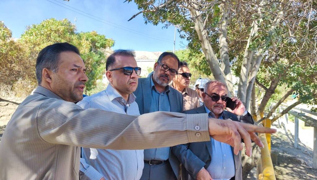 بازدید مدیرعامل مس ایران از ابرپروژه فازهای ۳و۴ تغلیظ سرچشمه
