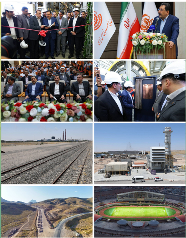 وزیر صمت در استان کرمان؛ از کارخانه و نیروگاه تا جاده و فرودگاه؛ روایت یک سفر برای توسعه مس ایران